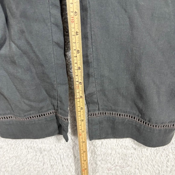 Anthropologie Cloth & Stone Juliana Jumpsuit Size SP Gray Sleeveless Cropped - Picture 3 of 11